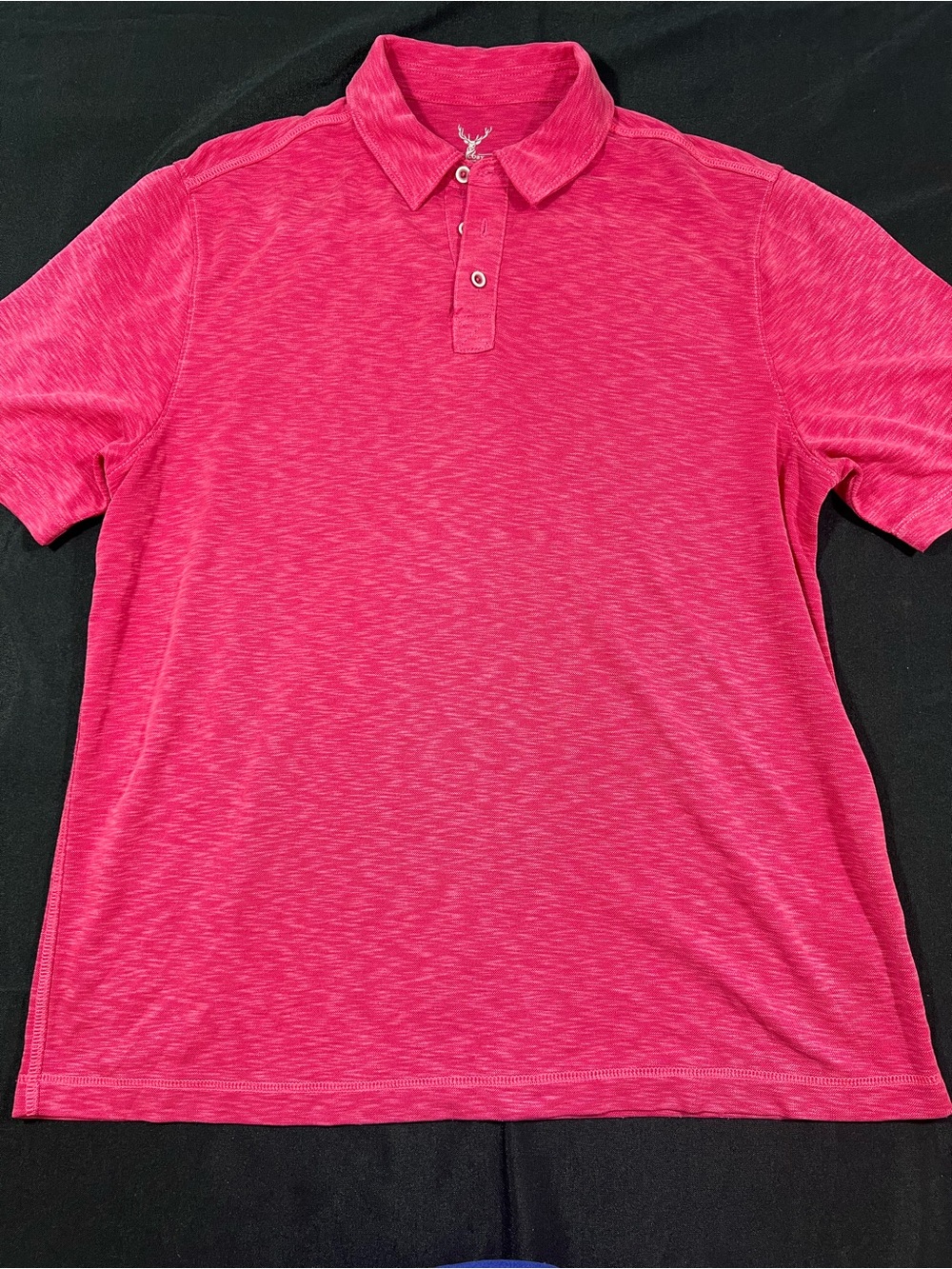 Men's Pink Polo Shirt - Classic Short Sleeve